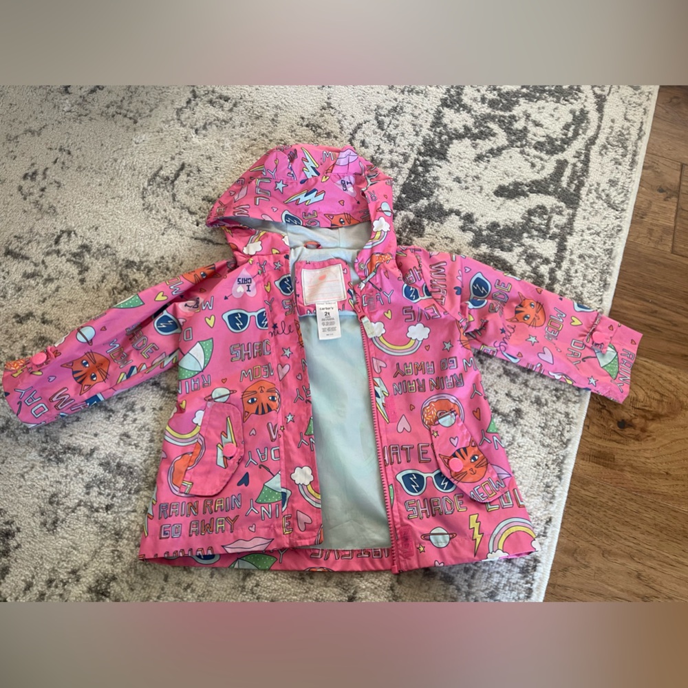 Raincoat Carters size 2T